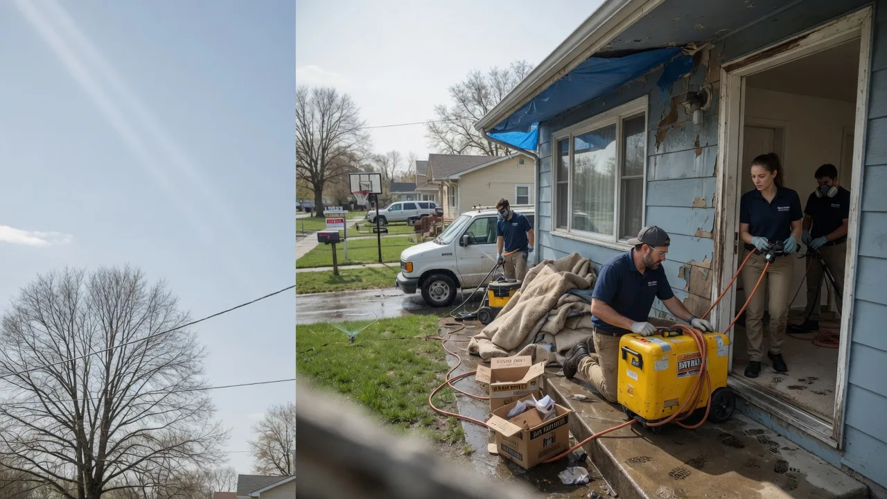 Basement Flood Cleanup in Newington, CT near me